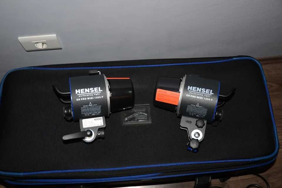 Vand/Schimb Hensel Strobe Porty 12 Lithium, 2x EH PRO MINI 1200 P