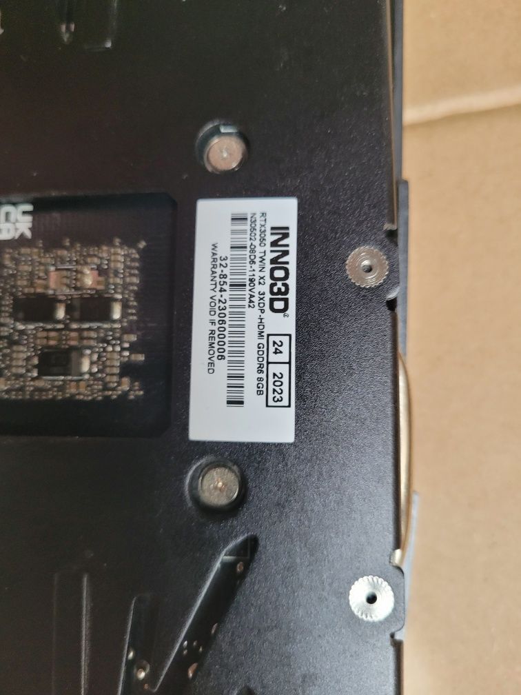 Видео карта Nvidia RTX 3050 8GB