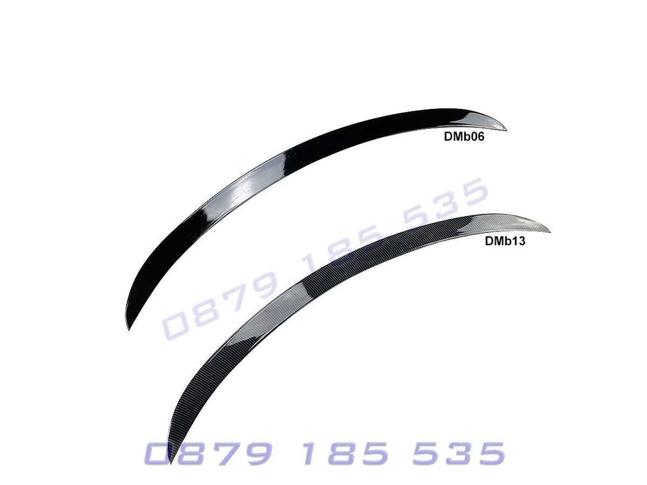 Лип спойлер капак багажник Mercedes AMG GLC C253 мерцедес заден тунинг