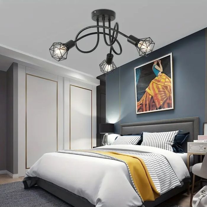 Lustră candelabru plafonieră metalică