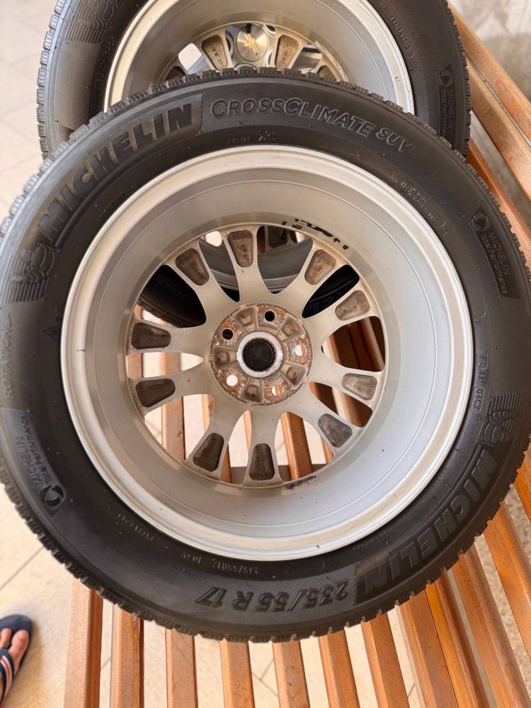 Michelin Cross climate  продаётся оригинал диски от малибу 2.4