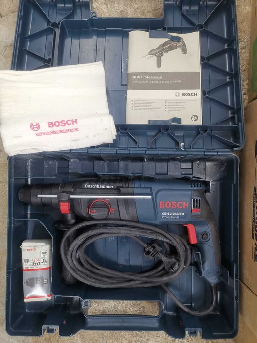 vand rotopercuror BOSCH GBH 2-26 DFR in cutia originala - NOUA