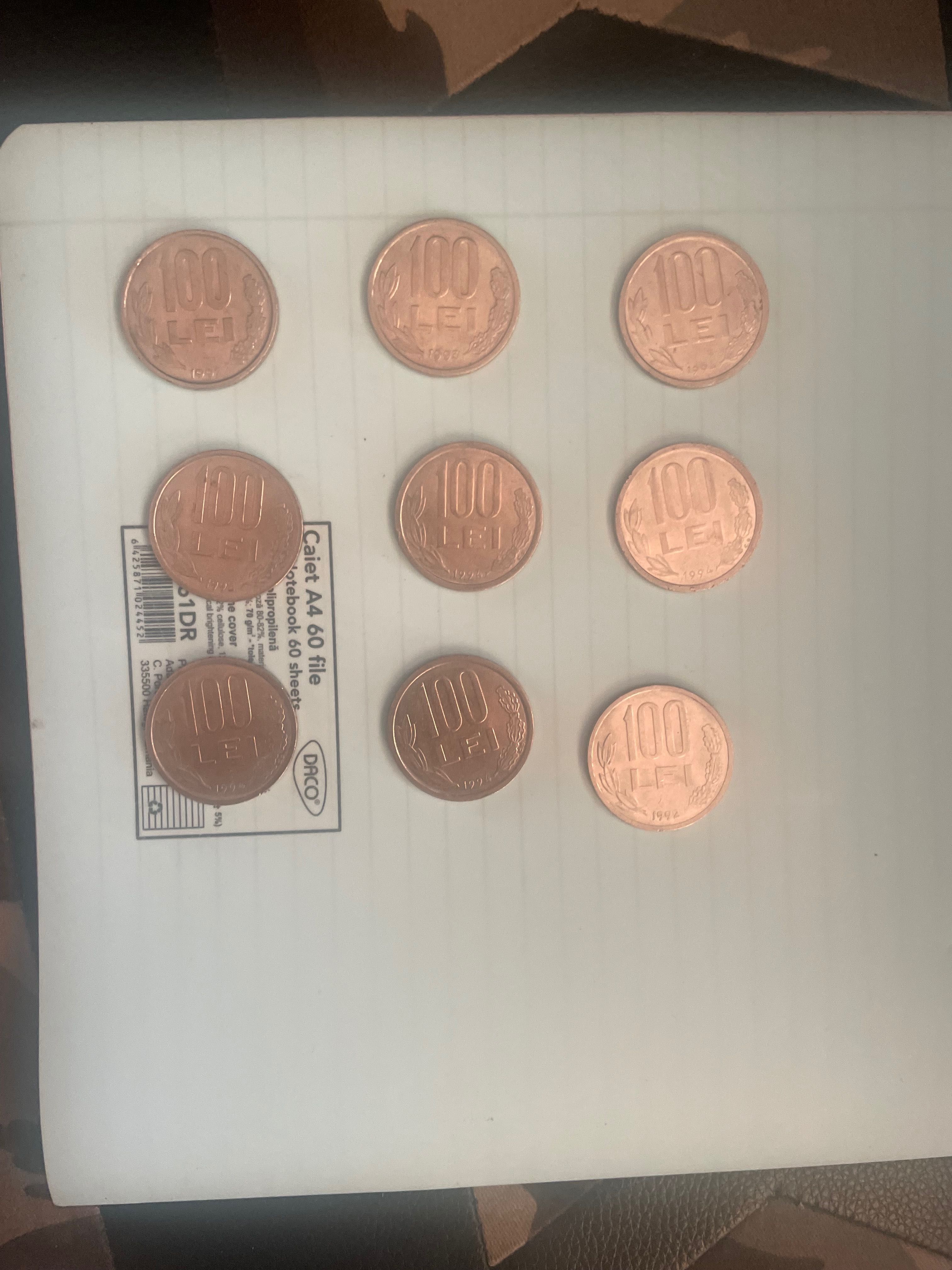 Monede de colecție 100 lei