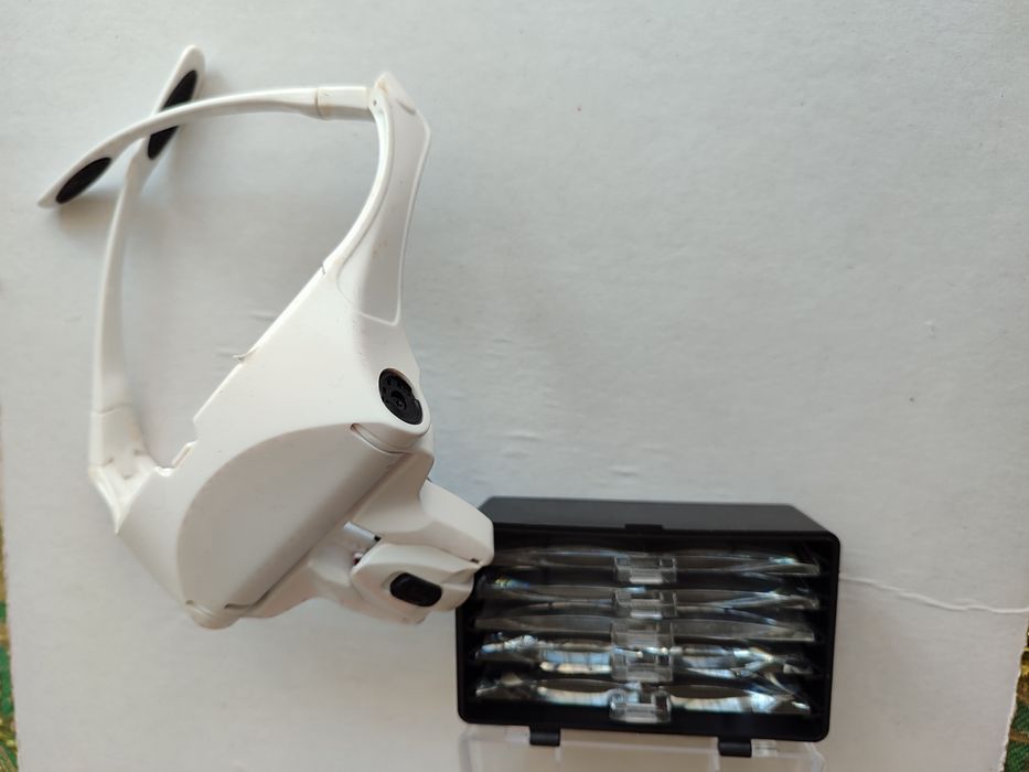 Очки лупа с подсветкой