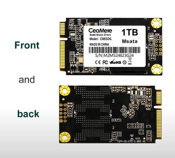 SSD msata 128gb 256gb mini sata не распакованный. Гарантия