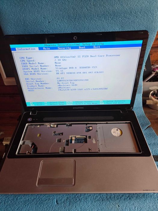 placa de baza laptop Emachines MS2294 - cu display de 17.3 LED