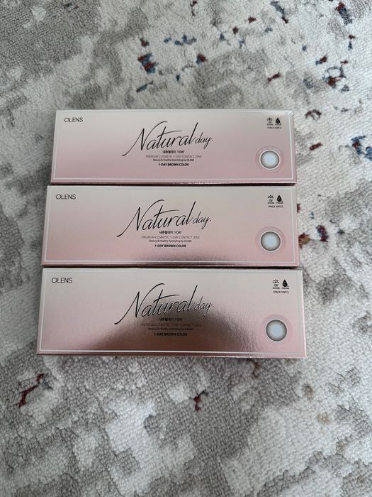 Однодневные корейские линзы (-4.75, -5.00)