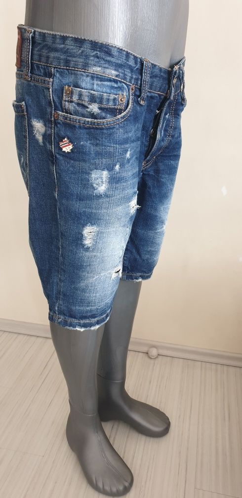 Dsquared2 Italy Short Jeans  32 ОРИГИНАЛ! Мъжки Къси Дънкови Панталони