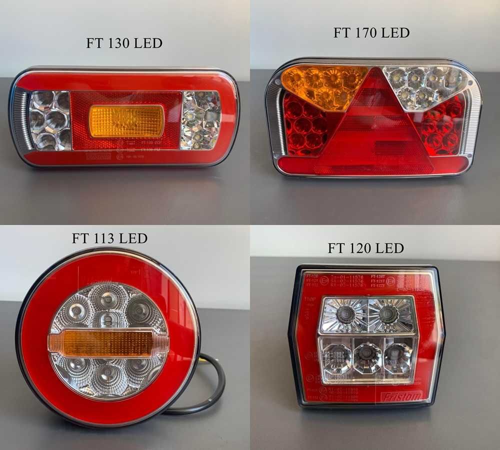 Lampi de stop LED Fristom - Lampi de gabarit - Triple LED remorca TIR