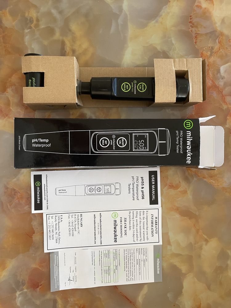 Milwaukee pH55 PRO – професионален pH метър с термометър ( НОВ )