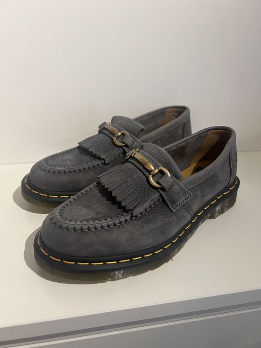 Mocasini Dr Martens 41 Adrian Snaffle blue nubuck originali noi