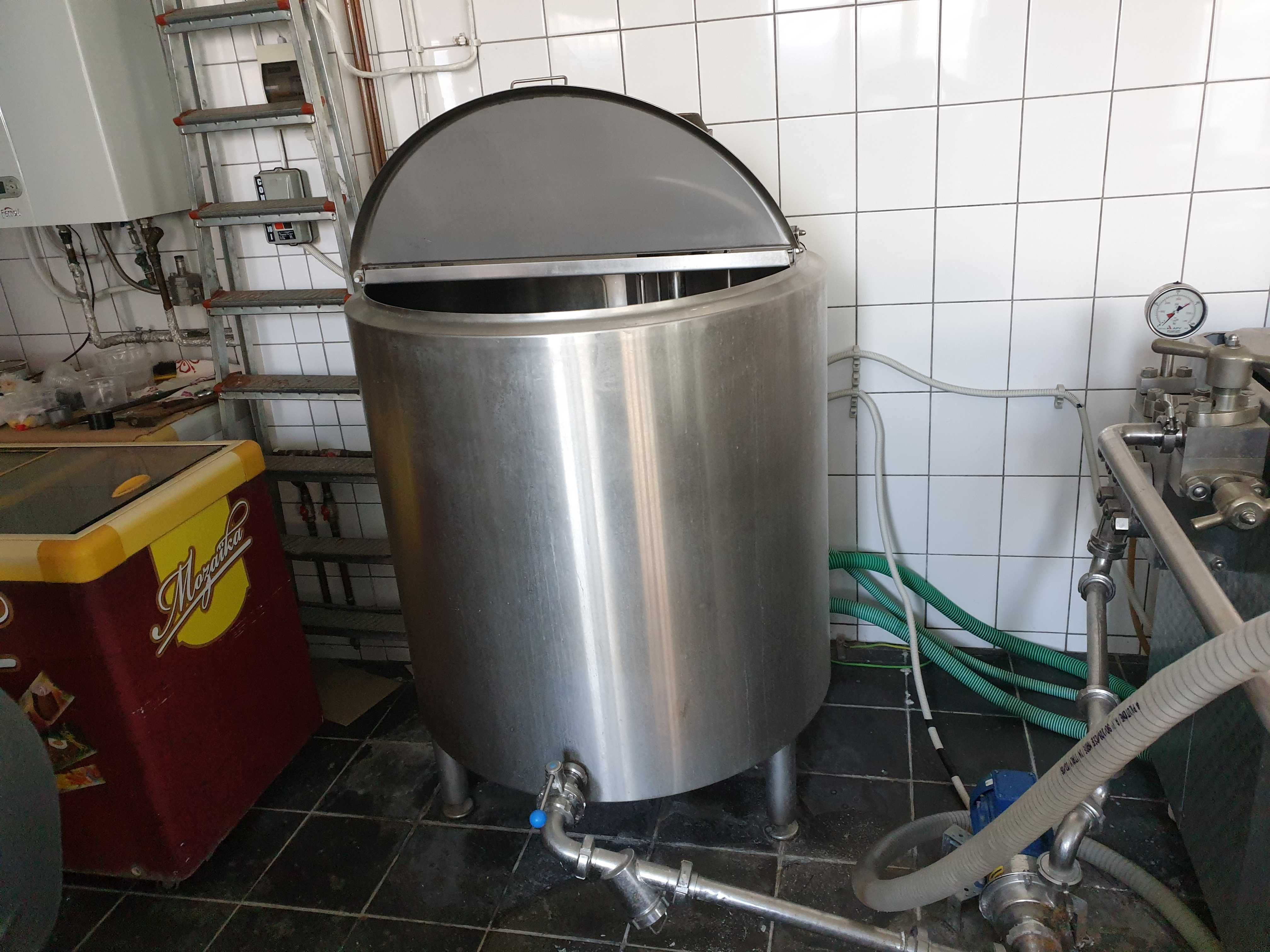 Vand pasteurizator (inghetata, lapte) 660 litri Made in ITALY (ca nou)