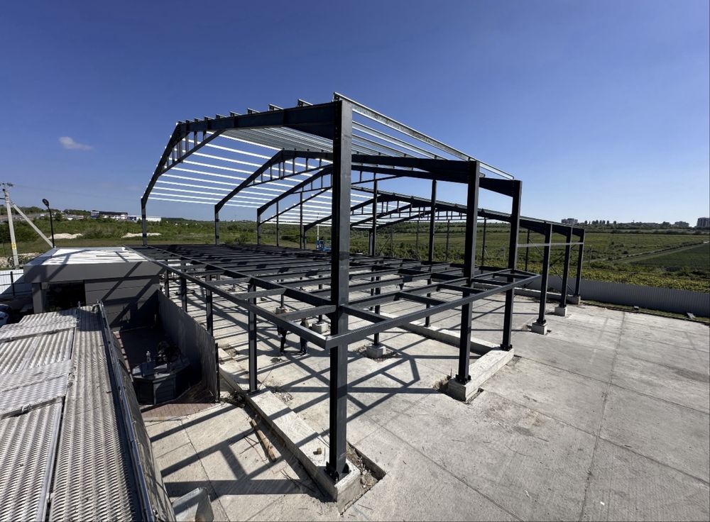 Carport auto si hale metalice pe stoc diferite tipuri si dimensiuni