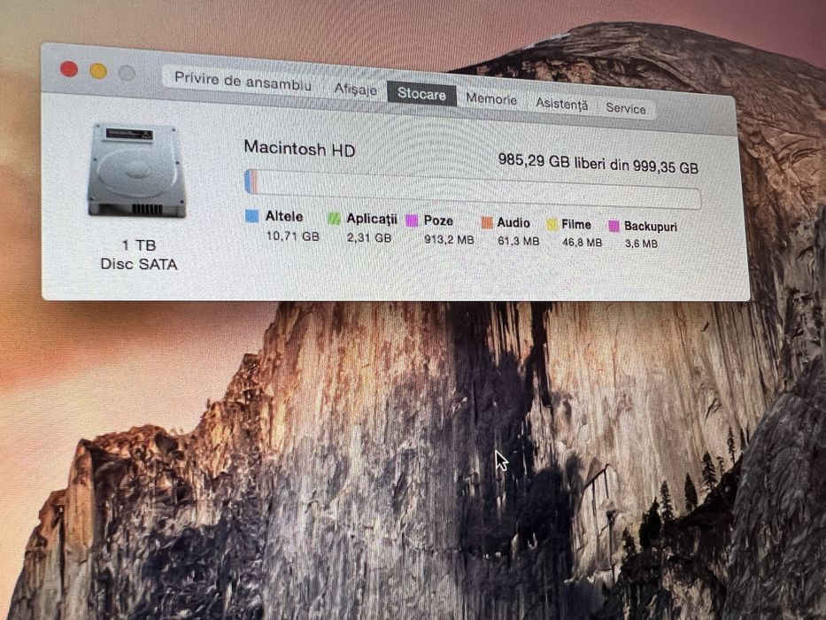 IMac late 2013 , 1TB, 8GB DDR3 , 21,5”