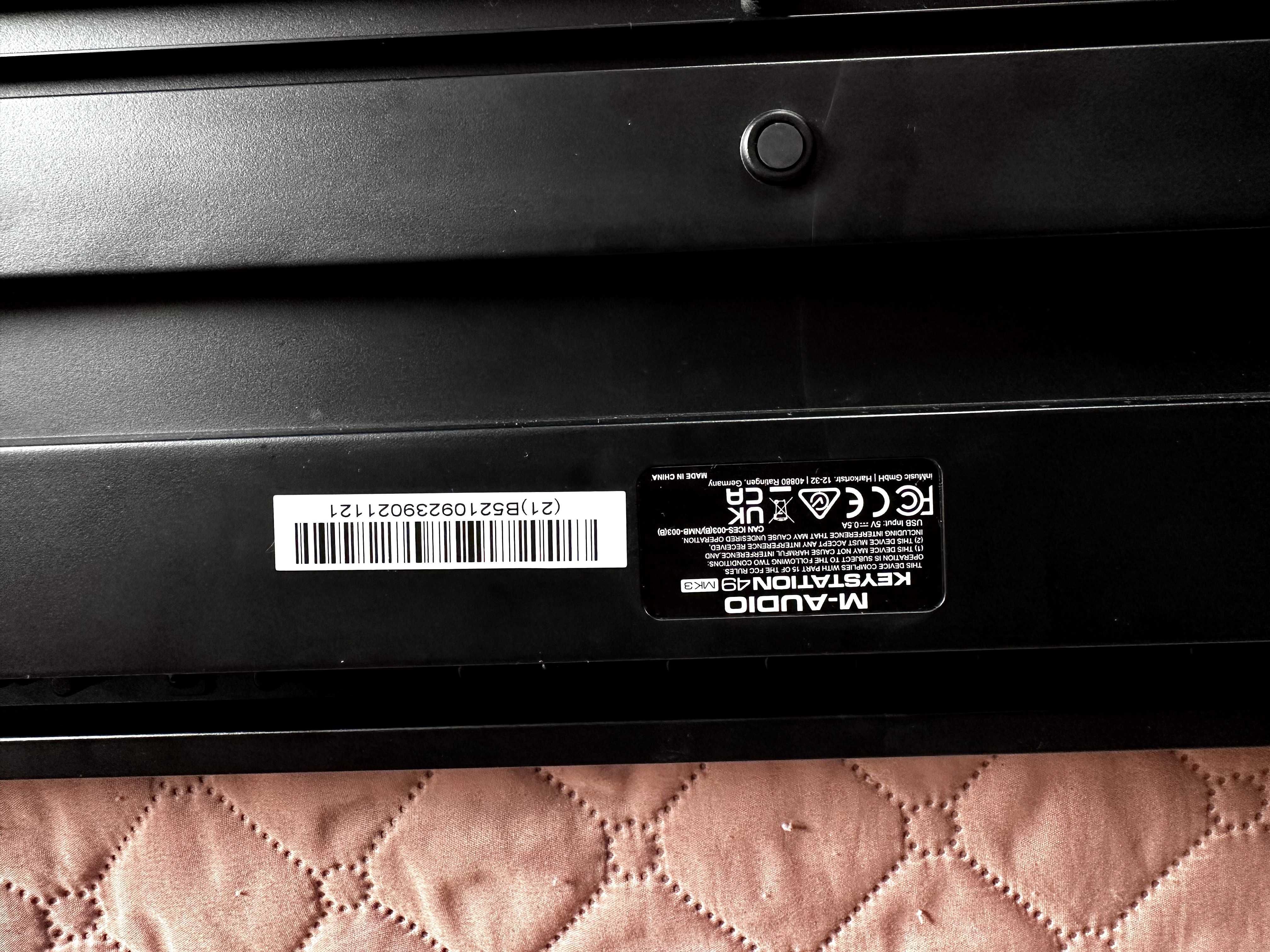 M‑Audio Keystation 49 MK3 – неизползвана, пълен комплект. Гаранция