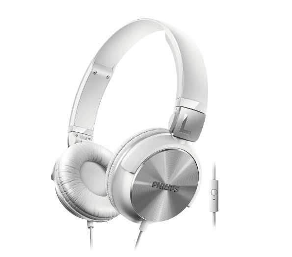 Слушалки с микрофон In-Ear Philips SHL3065WT/00, Бели