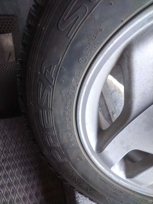 Лети джанти 16 цола Toyota rav4 +гуми 225 70 16