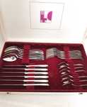 Set tacamuri din argint 800  pentru 6 persoane nefolosit