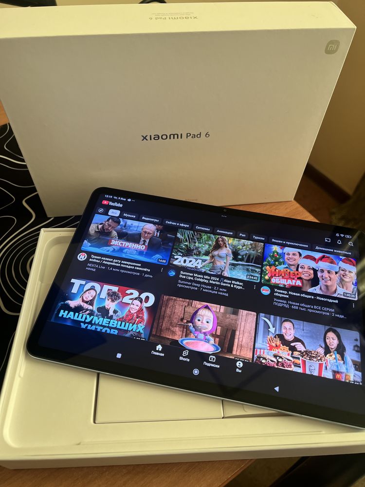 Планшет Xioami Pad 6 игровой в идеальном состоянии