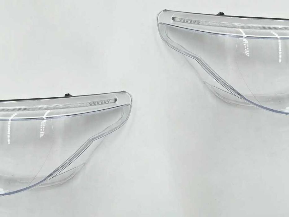 Стъкла за фарове на BMW 5 E60 Facelift (2007-2010) с LED мигачи  555