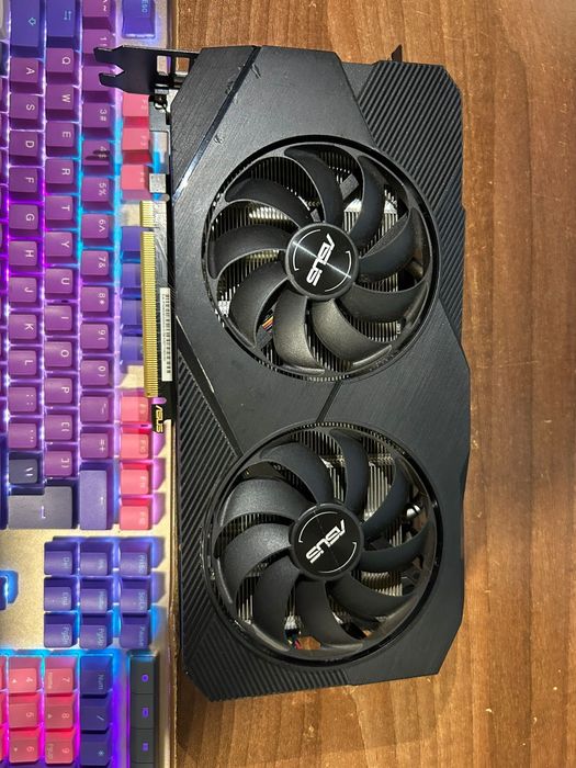 Placa video Nvidia ASUS Geforce RTX 2060 Super Dual OC 8GB GDDR6X