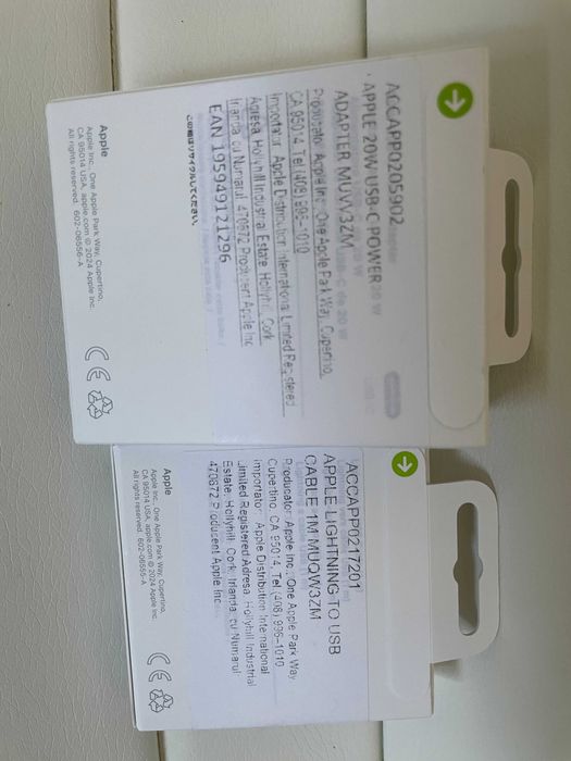 Lightening-usb 1m adaptor USB-C/USB 20w apple iphone ipad NOU sigilat