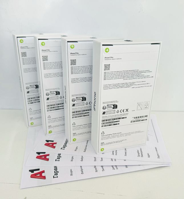 Промо! НОВ! iPhone 17 Pro 256GB Deep Blue ГАРАНЦИЯ 24 Месеца!