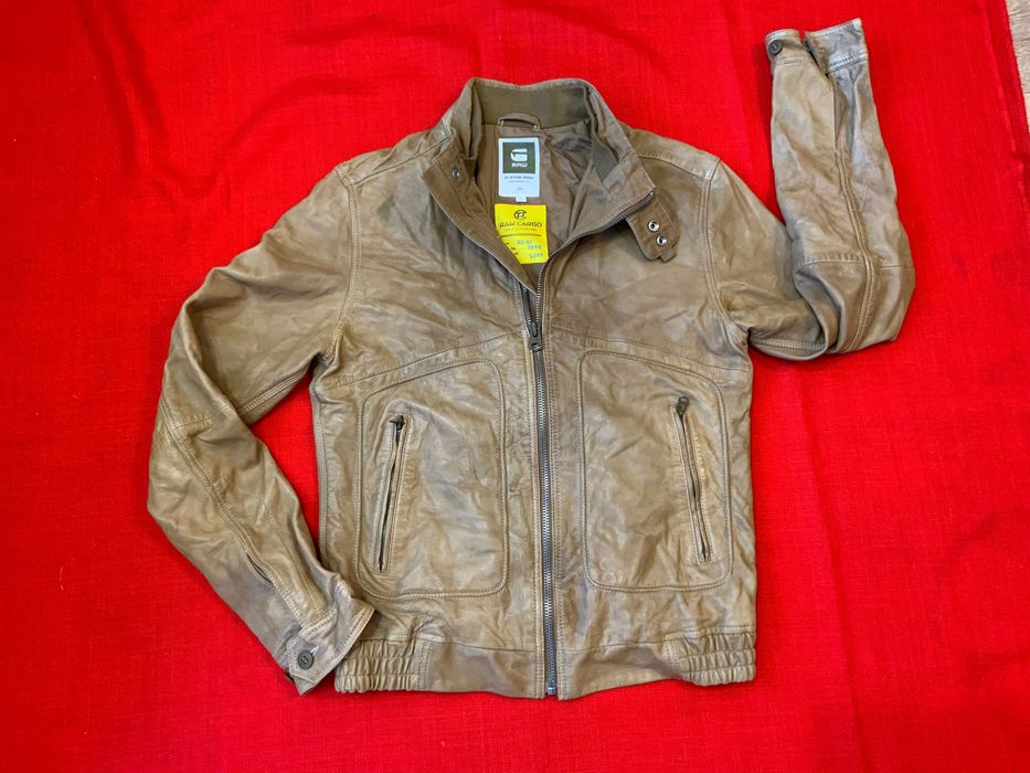 G-star-оригинално кожено яке 48м-50л