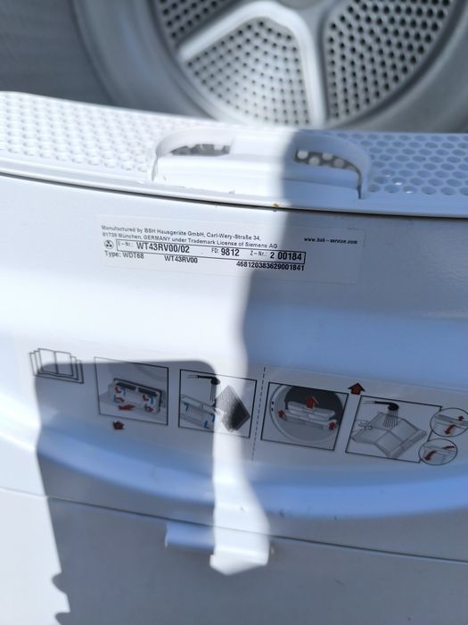 Сушилня Siemens IQ 300 .Термопомпа.8 кг. A++