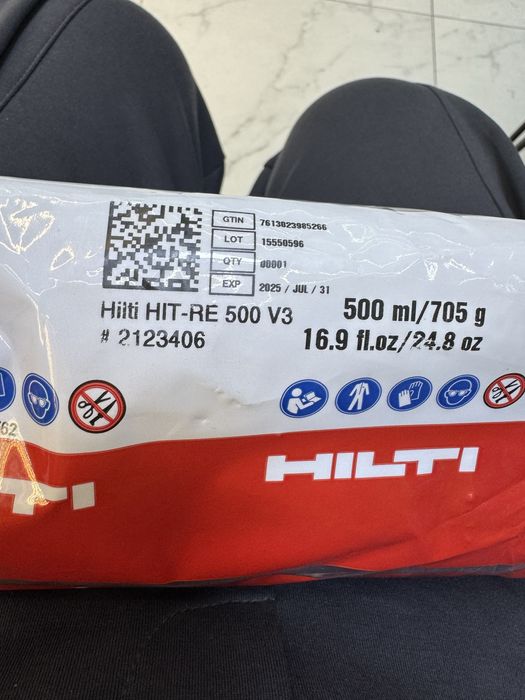 Hilti re-500  anker