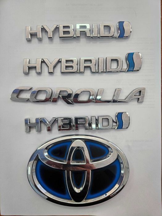 Емблеми  странични задни багажник  Toyota corolla e21 след 2019