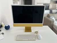 iMac 24 inch M1 yellow 16GB Ram 512GB FULL BOX