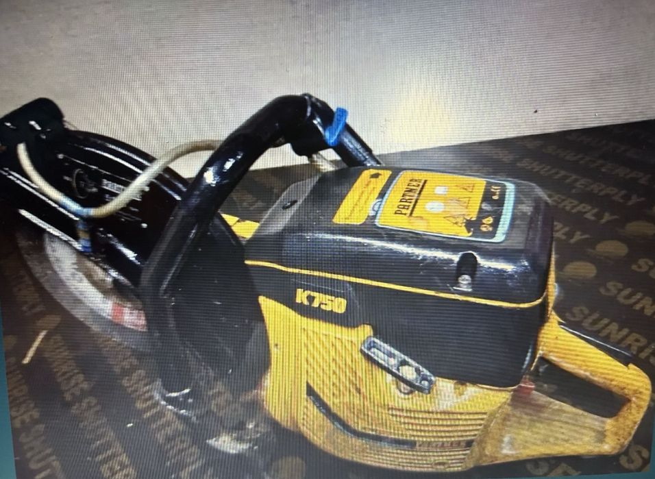 Фугорез бензинов моторен ъглошлайф Partner k 750 внос от англия