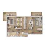 Spatiu, confort, eleganta 3 camere 101.5mp Locatie Premium zona Coresi