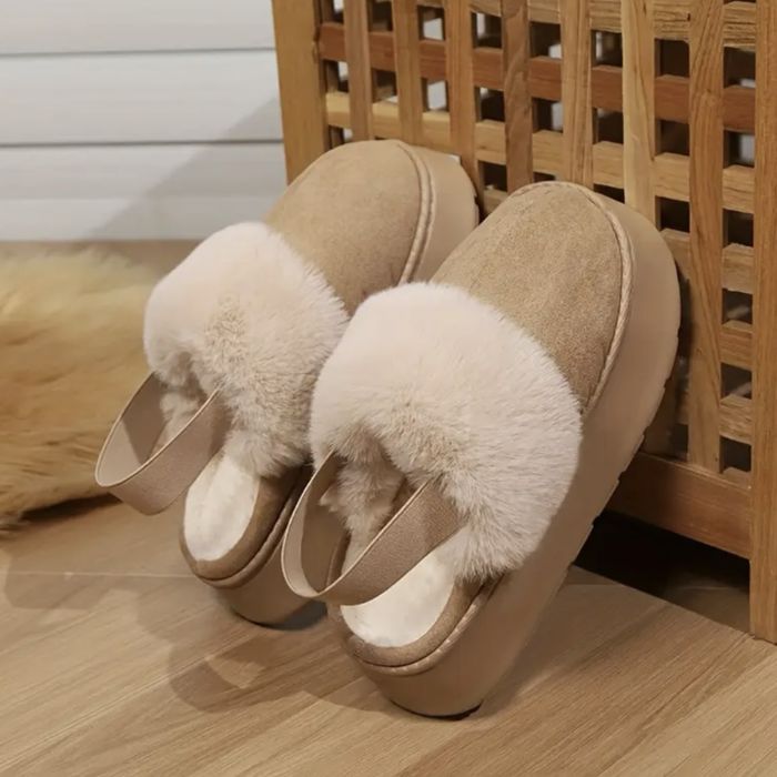 36-41 пускави,удобни и топли домашни пантофи с пух. Топ модел!