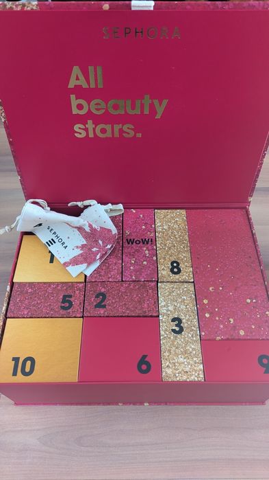 Кутии от Адвент календари Sephora,