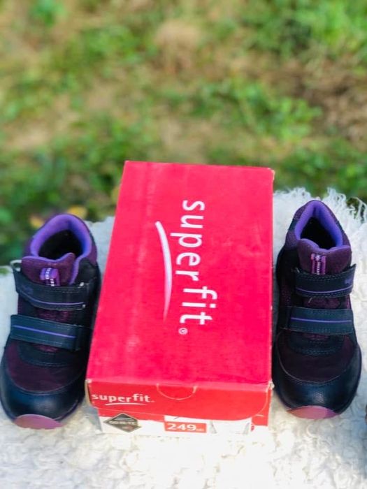 Ghete fata  SUPERFIT-marinea 29,inter19cm,piele,Goretex,impermeab,GEOX