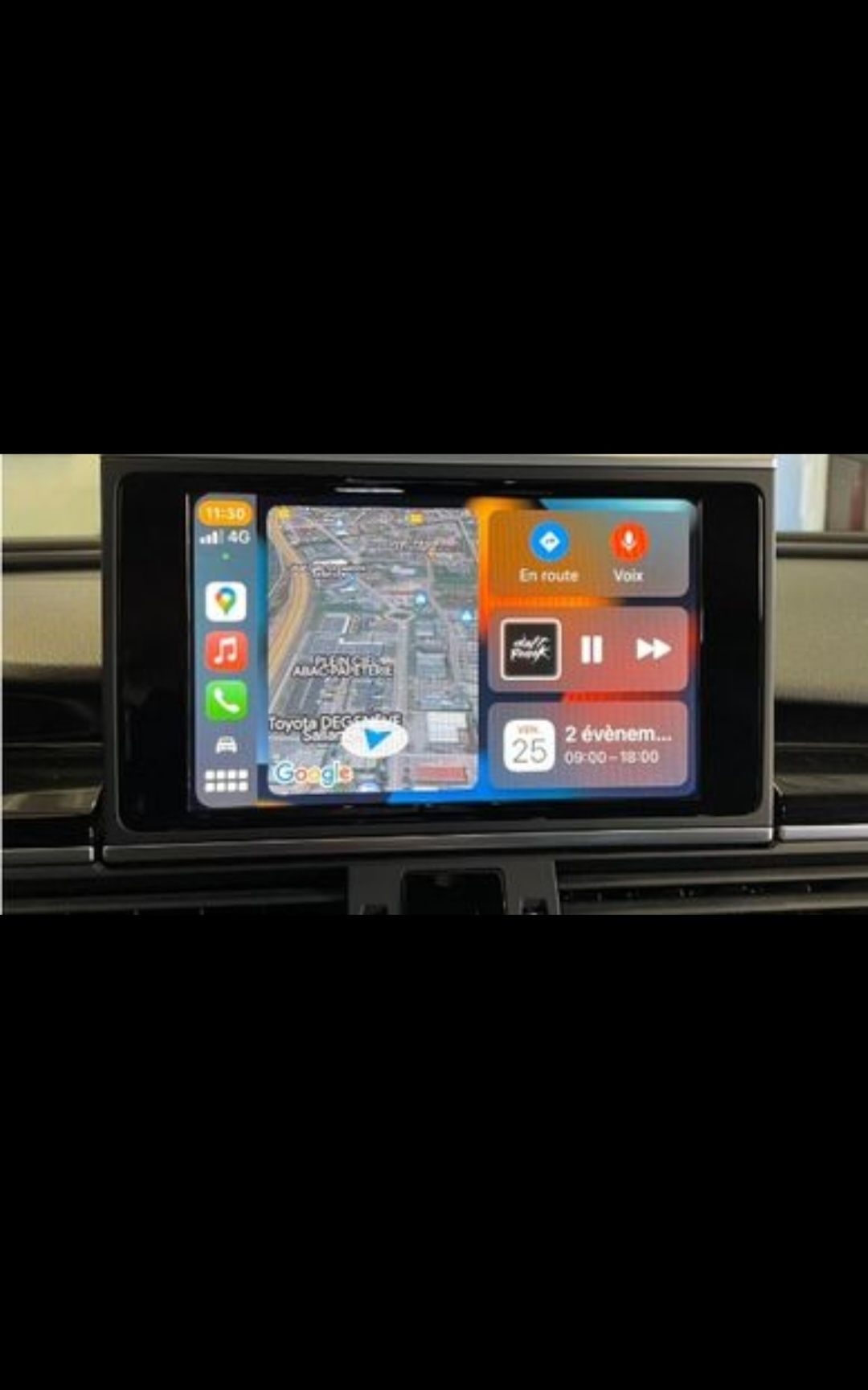 Carplay/Android Auto activare Audi A6 C7/A7 Instalare și la DISTANȚĂ