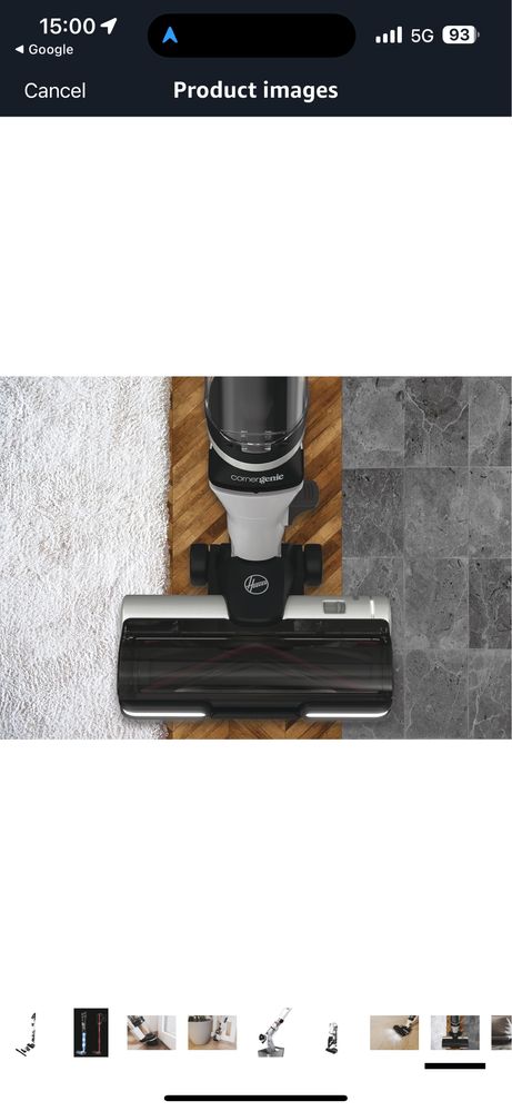 Aspirator vertical fără fir Hoover HFX20H 011