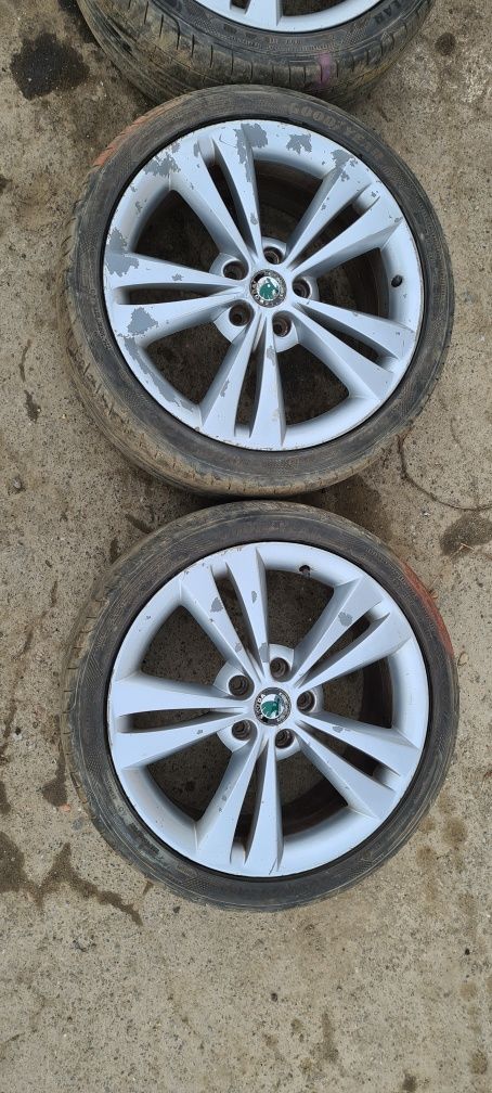 Jante roti R18 Skoda Octavia 2 VRS originale 225/40r18 et51