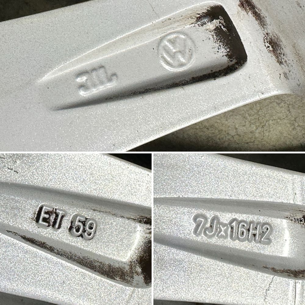 4бр. Отлични 16” ОРИГИНАЛНИ Джанти 5х112 за -VW/SEAT/VAG- 7Jx16, ET59