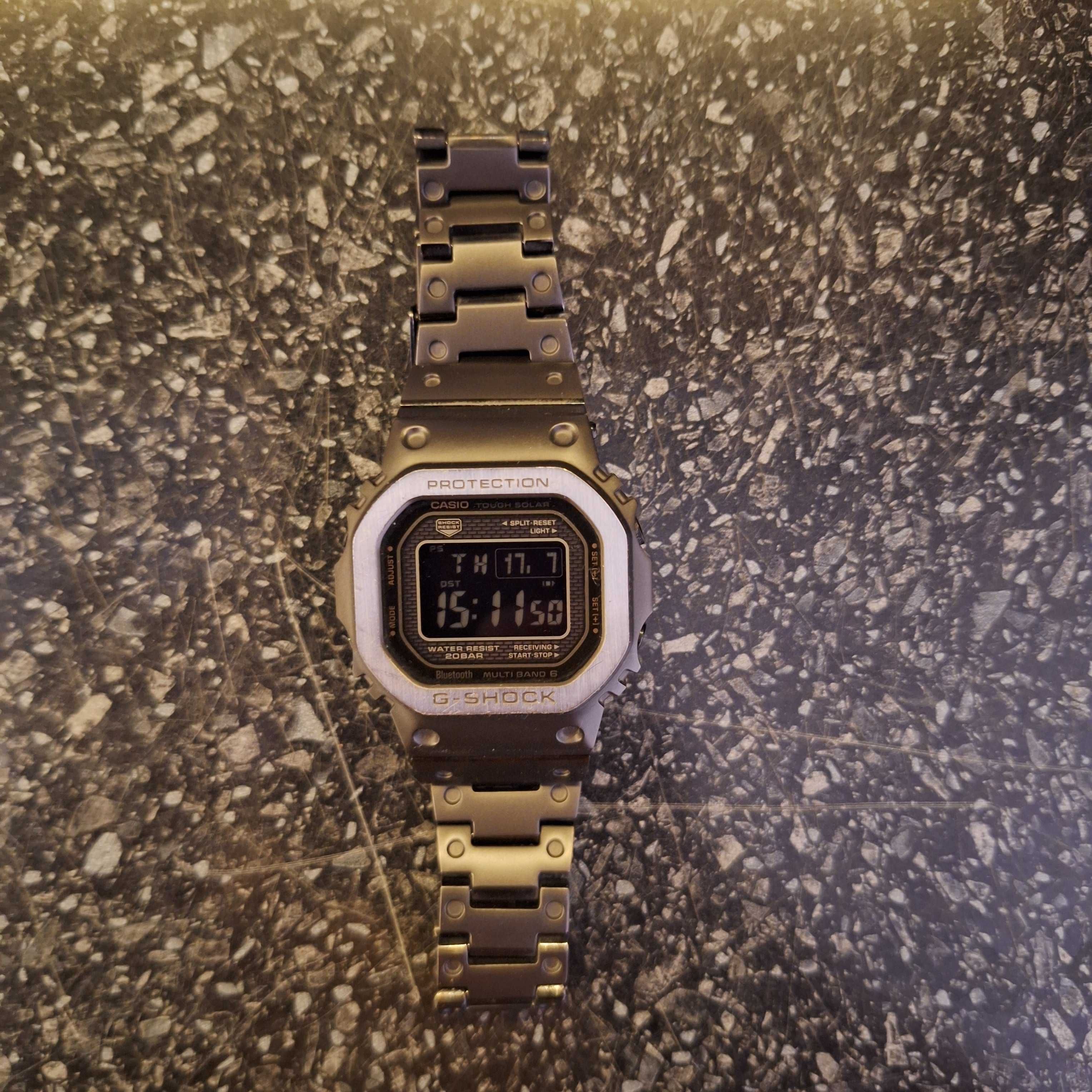 Casio G-Shock GMW-B5000MB – матовочерен, рядък модел, стилен