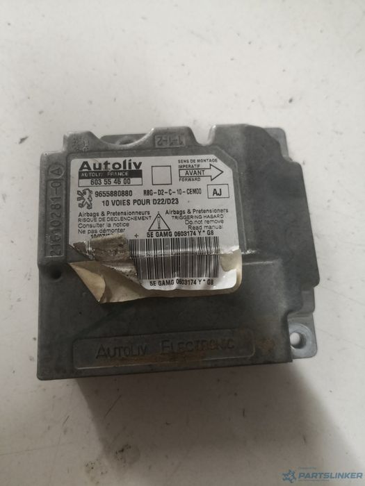 Calculator airbag PEUGEOT 407 (6D_) [ 2004 - > ] OEM 9655880880