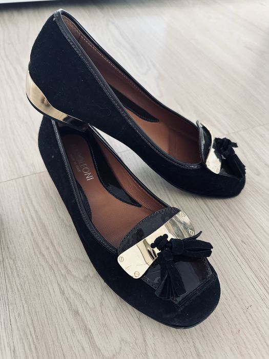 Обувки естествена кожа Mango, Eva Longoria