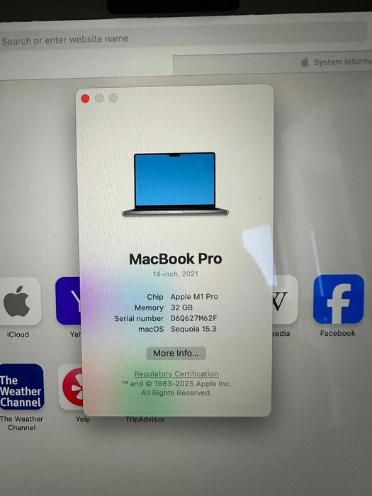 Apple MacBook Pro 14 M1 Pro 32GB | 512GB SSD