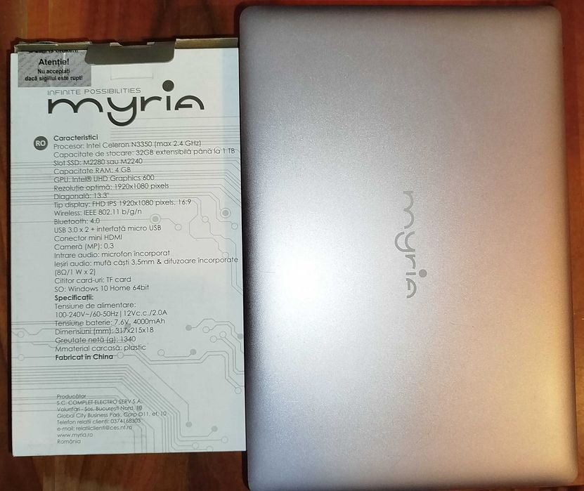 vand laptop netbook myria