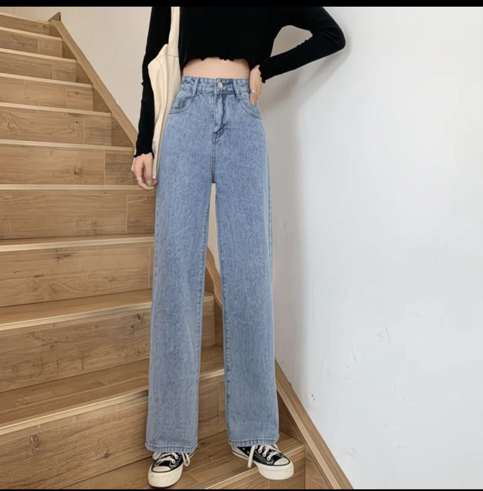 женские джинсовые брюки