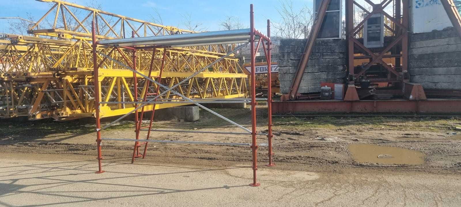 Schela metalica pentru constructii, schela noua cu podina de 2,5 m