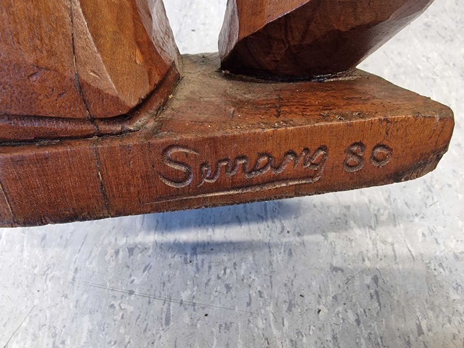 Статуетка дърворезба 70 см.