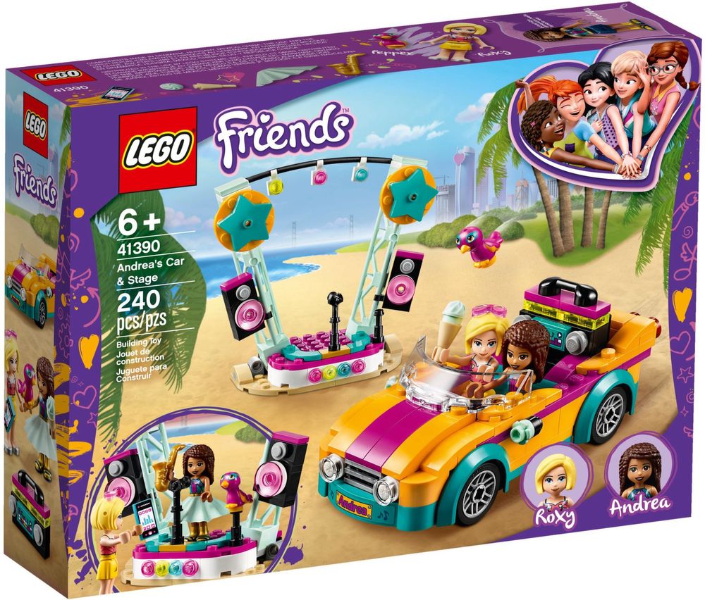 Lego Friends 41390 - Andreea’s Car & Stage (2020)